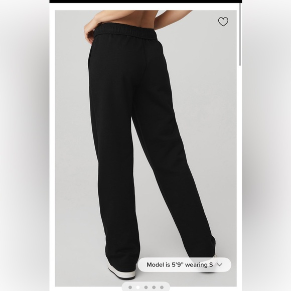 Alo yoga ACCOLADE STRAIGHT LEG SWEATPANT - Picture 2 of 6